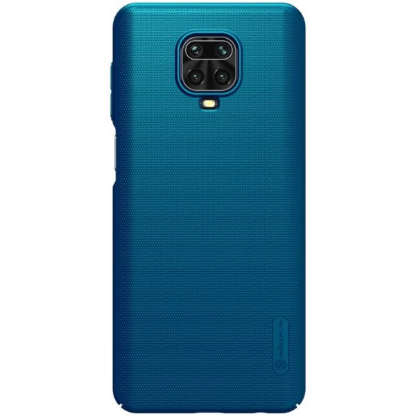 Nillkin Super Frosted Shield - Etui Xiaomi Redmi Note 9 Pro / 9 Pro Max / 9S (Peacock Blue)