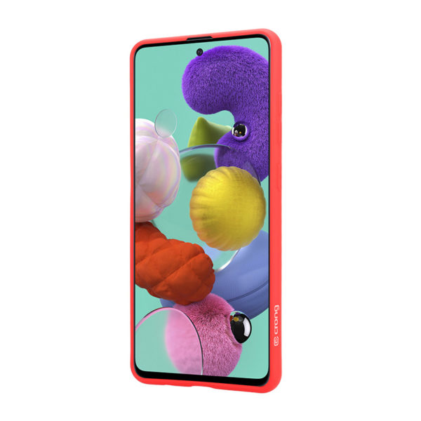 Crong Color Cover - Etui Samsung Galaxy A51 (czerwony)