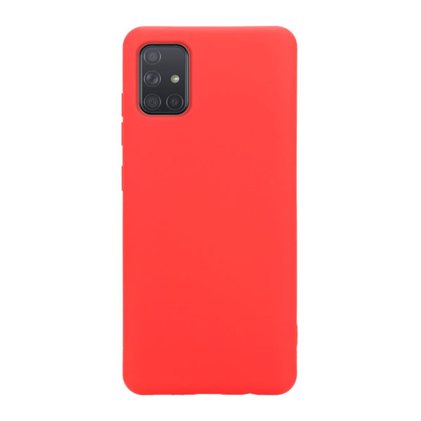 Crong Color Cover - Etui Samsung Galaxy A71 (czerwony)