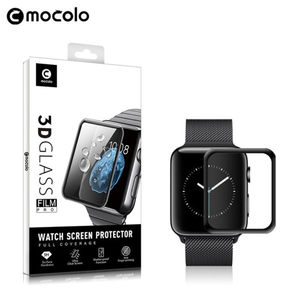 Mocolo 3D Glass Full Glue - Szkło ochronne na ekran Apple Watch 40 mm
