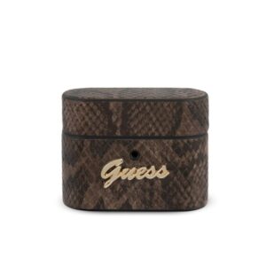 Guess Python Collection - Etui Airpods Pro (brązowy)