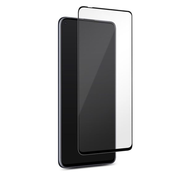PURO Frame Tempered Glass - Szkło ochronne hartowane na ekran Samsung Galaxy A21s (czarna ramka)