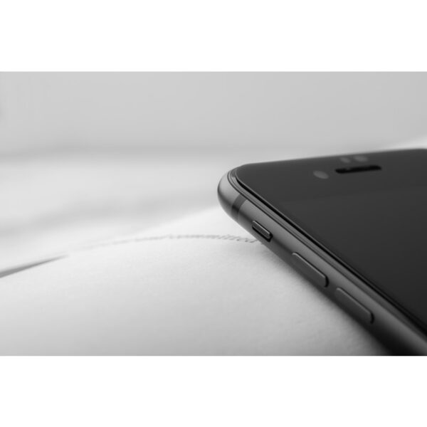 Moshi AirFoil Pro – Elastyczne szkło hybrydowe iPhone SE 2020 / 8 (czarna ramka)