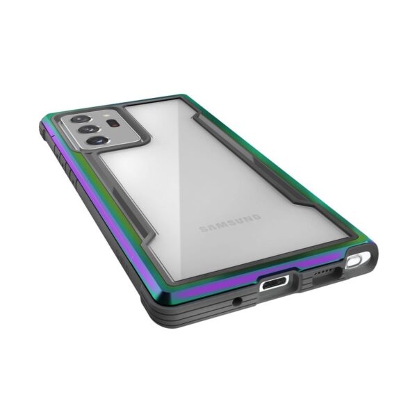 X-Doria Raptic Shield - Etui aluminiowe Samsung Galaxy Note 20 Ultra (Drop test 3m) (Iridescent)