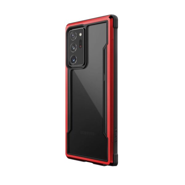 X-Doria Raptic Shield - Etui aluminiowe Samsung Galaxy Note 20 Ultra (Drop test 3m) (Red)