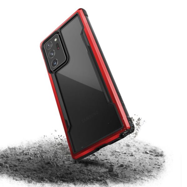 X-Doria Raptic Shield - Etui aluminiowe Samsung Galaxy Note 20 Ultra (Drop test 3m) (Red)