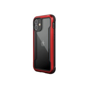 X-Doria Raptic Shield - Etui aluminiowe iPhone 12 Mini (Drop test 3m) (Red)