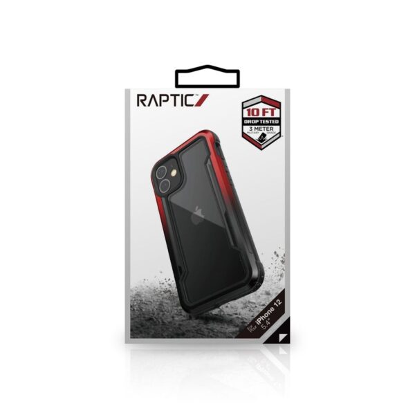 X-Doria Raptic Shield - Etui aluminiowe iPhone 12 Mini (Drop test 3m) (Gradient)