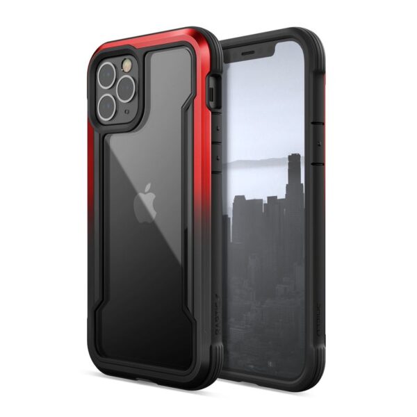 X-Doria Raptic Shield - Etui aluminiowe iPhone 12 / iPhone 12 Pro (Drop test 3m) (Gradient)
