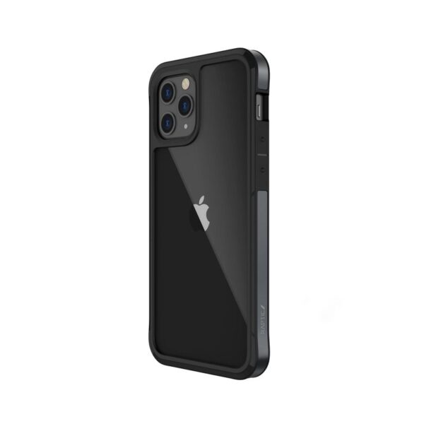 X-Doria Raptic Edge - Etui aluminiowe iPhone 12 / iPhone 12 Pro (Drop test 3m) (Black)