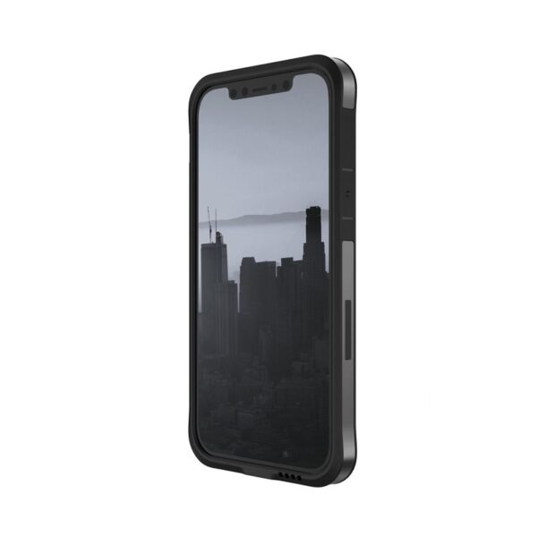 X-Doria Raptic Edge - Etui aluminiowe iPhone 12 / iPhone 12 Pro (Drop test 3m) (Black)