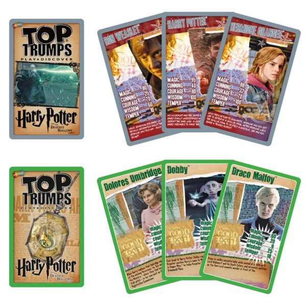 Harry Potter Gryffindor - Gra Karciana Top Trumps Tin