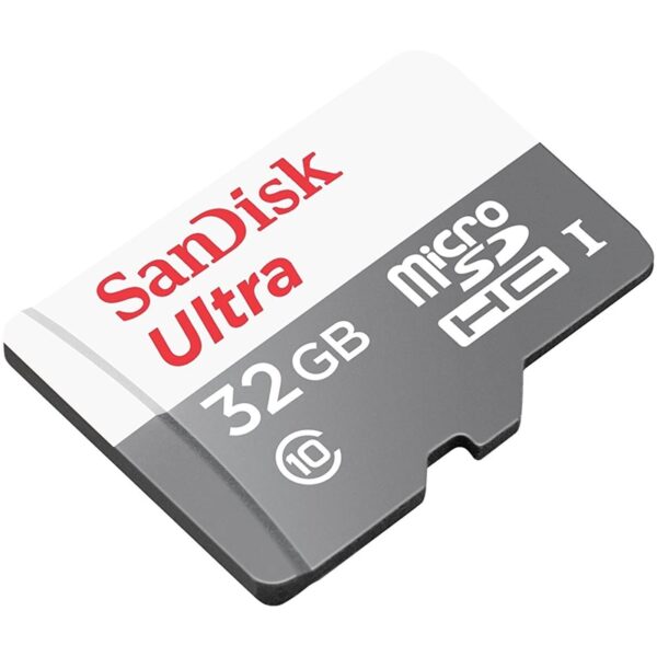 SanDisk Ultra microSDHC - Karta pamięci 32 GB Class 10 UHS-I 100MB/s z adapterem