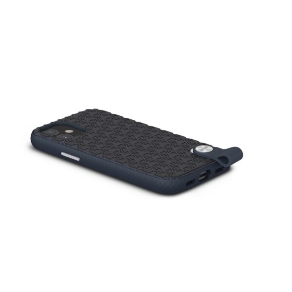 Moshi Altra - Etui z odpinaną smyczką iPhone 12 Mini (system SnapTo) (Denim Blue)
