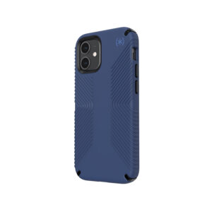 Speck Presidio2 Grip - Etui iPhone 12 Mini z powłoką MICROBAN (Coastal Blue/Stormblue)