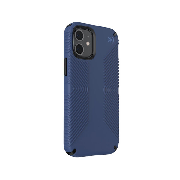 Speck Presidio2 Grip - Etui iPhone 12 Mini z powłoką MICROBAN (Coastal Blue/Stormblue)
