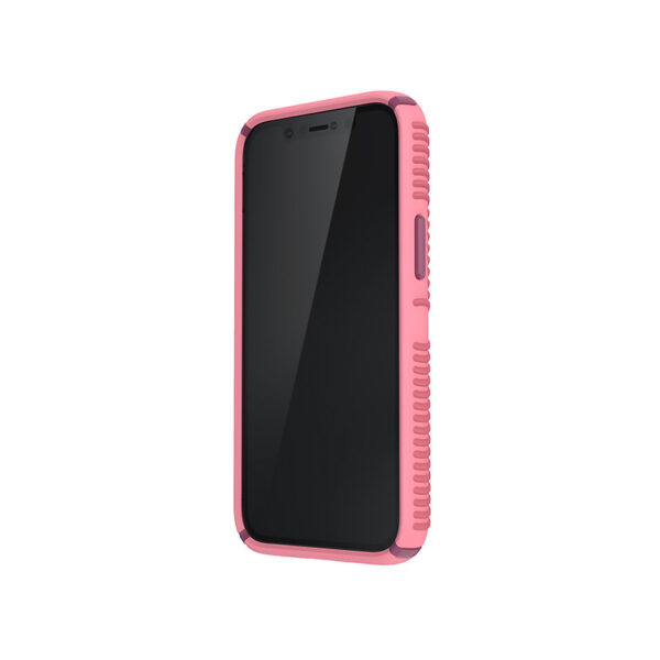 Speck Presidio2 Grip - Etui iPhone 12 Mini z powłoką MICROBAN (Vintage Rose/Royal Pink)