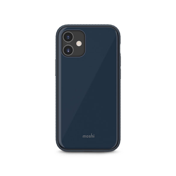 Moshi iGlaze - Etui iPhone 12 Mini (system SnapTo) (Midnight Blue)