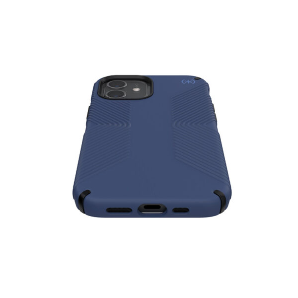 Speck Presidio2 Grip - Etui iPhone 12 / iPhone 12 Pro z powłoką MICROBAN (Coastal Blue/Stormblue)