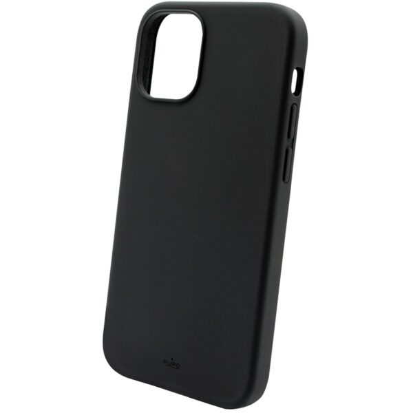 PURO ICON Anti-Microbial Cover - Etui iPhone 12 Pro Max z ochroną antybakteryjną (czarny)