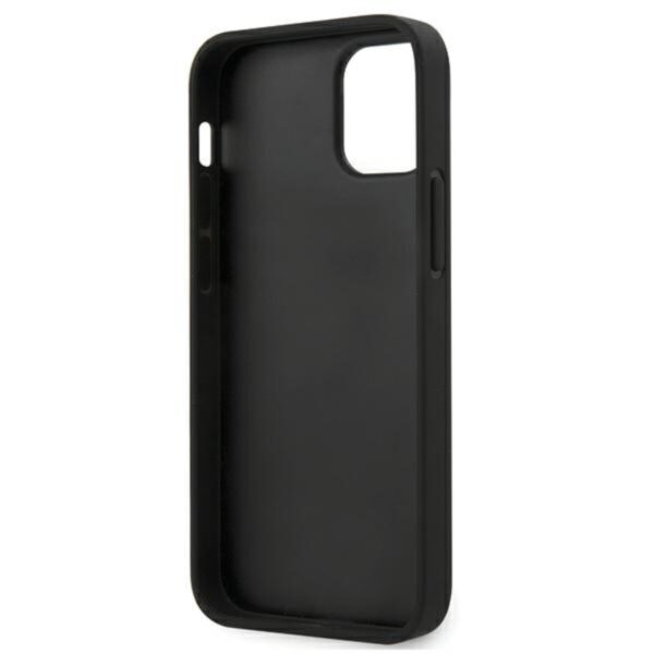 Bmw M Carbon Tricolor Stitch - Etui iPhone 12 Mini (czarny)