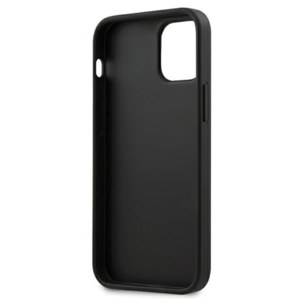 Karl Lagerfeld Saffiano Ikonik Karl`s Head - Etui iPhone 12 mini (czarny)