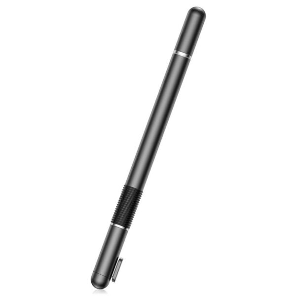 Baseus Household Pen - rysik z długopisem 2 w 1 (czarny)
