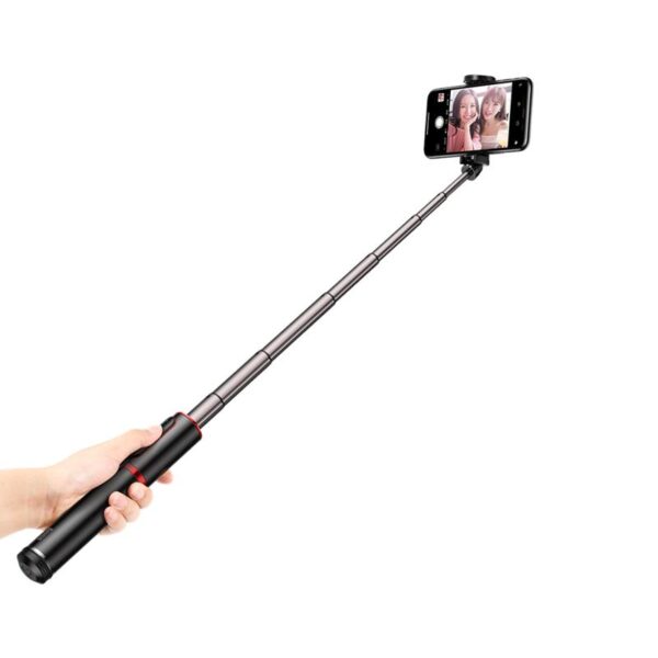 Baseus Selfie Stick - teleskopowy rozsuwany kijek do selfie + statyw z pilotem Bluetooth