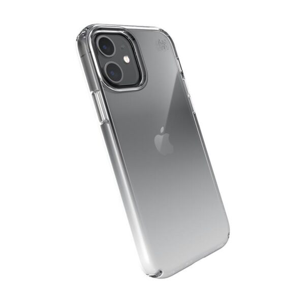 Speck Presidio Perfect-Clear + Ombre -  Etui iPhone 12 / iPhone 12 Pro z powłoką MICROBAN (Clear/Atmosphere Fade)