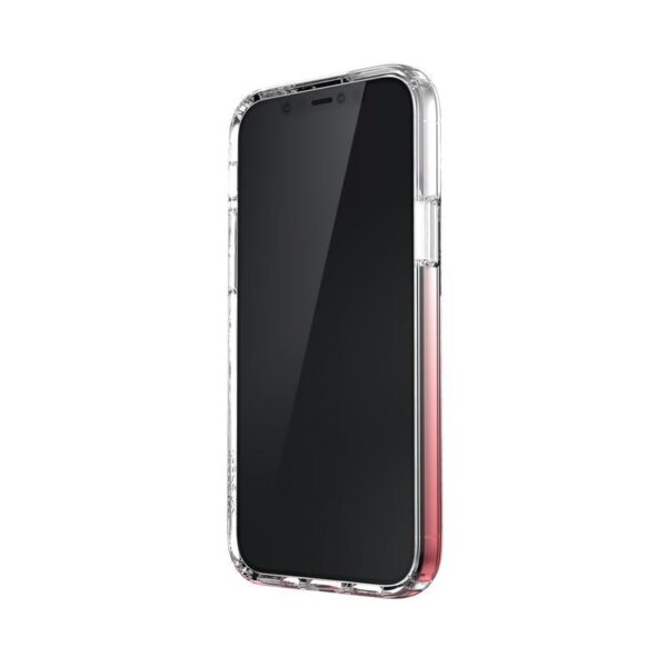 Speck Presidio Perfect-Clear + Ombre -  Etui iPhone 12 / iPhone 12 Pro z powłoką MICROBAN (Clear/ Vintage Rose)