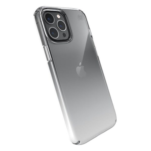 Speck Presidio Perfect-Clear + Ombre -  Etui iPhone 12 Pro Max z powłoką MICROBAN (Clear/Atmosphere Fade)