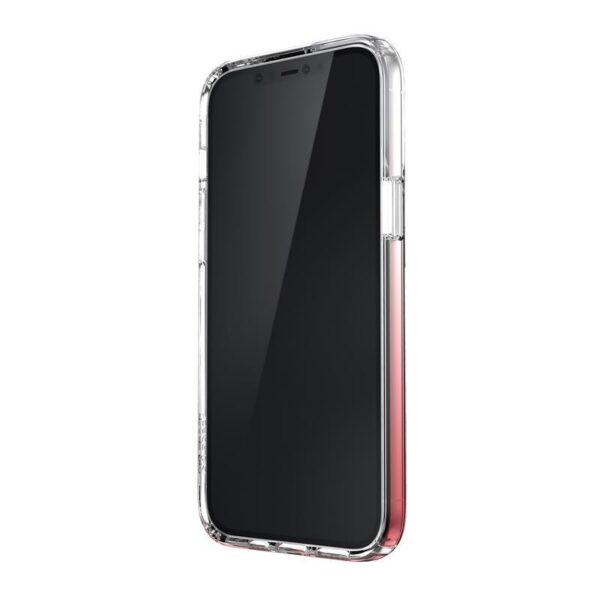 Speck Presidio Perfect-Clear + Ombre -  Etui iPhone 12 Pro Max z powłoką MICROBAN (Clear/ Vintage Rose)