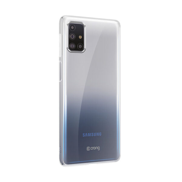 Crong Crystal Slim Cover - Etui Samsung Galaxy M31s (przezroczysty)