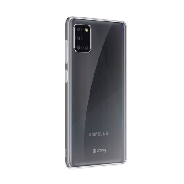 Crong Crystal Slim Cover - Etui Samsung Galaxy A31 (przezroczysty)