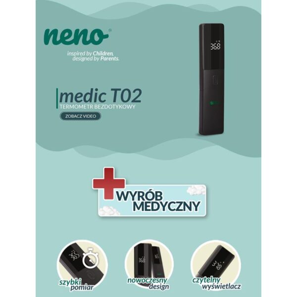 Neno Medic T02 - Termometr bezdotykowy