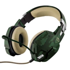 Trust GXT 322C Carus - Słuchawki dla graczy (zielony)