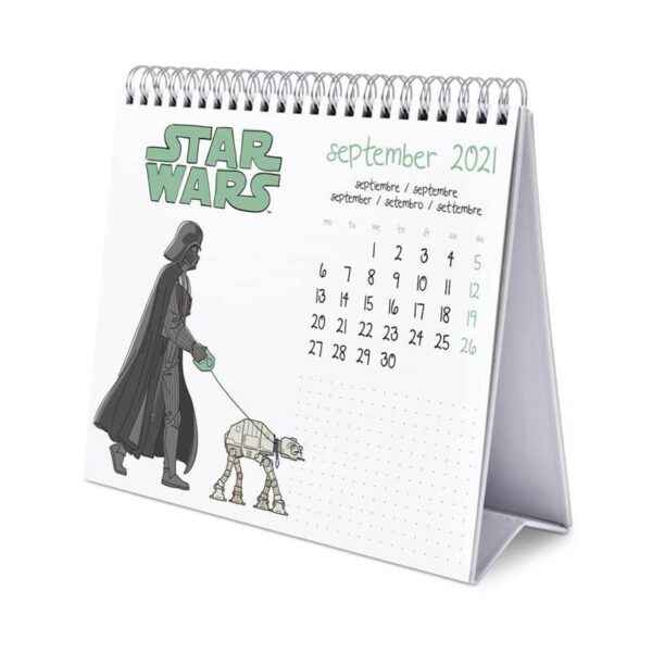 Star Wars - Klasyczny Kalendarz Biurkowy 2021