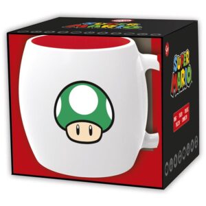 Super Mario - Kubek ceramiczny 380ml (biały)
