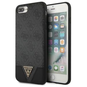 Guess 4G Triangle Collection - Etui iPhone 8 Plus / 7 Plus (szary)