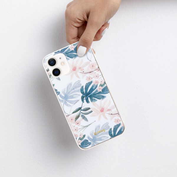 Crong Flower Case - Etui iPhone 12 / iPhone 12 Pro (wzór 01)