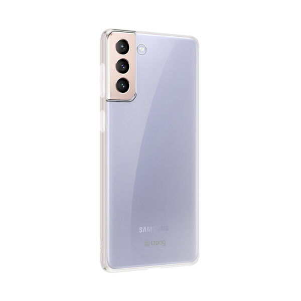 Crong Crystal Slim Cover - Etui Samsung Galaxy S21+ (przezroczysty)