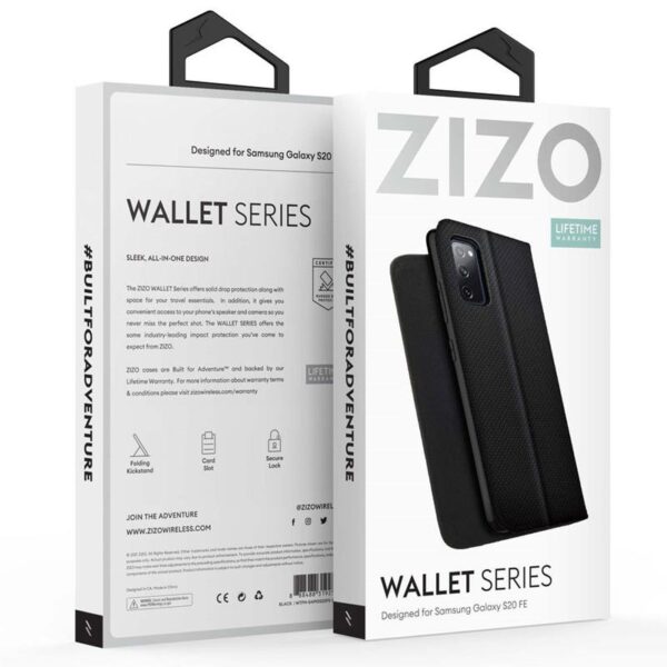 Zizo Wallet Series Case -  Etui Samsung Galaxy S20 FE (Black)
