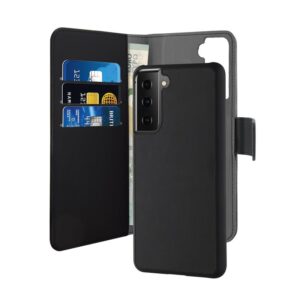 PURO Wallet Detachable - Etui 2w1 Samsung Galaxy S21 (czarny)