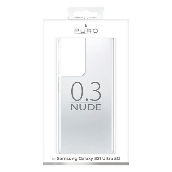 PURO 0.3 Nude - Etui Samsung Galaxy S21 Ultra (przezroczysty)