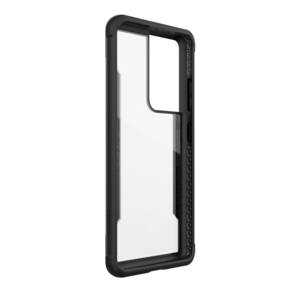 X-Doria Raptic Shield - Etui aluminiowe Samsung Galaxy S21 Ultra (Antimicrobial protection) (Black)