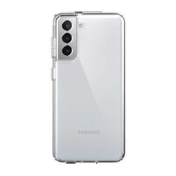 Speck Presidio Perfect-Clear - Etui Samsung Galaxy S21 z powłoką MICROBAN (Clear/Clear)