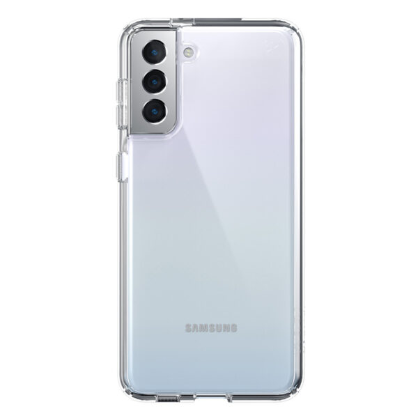 Speck Presidio Perfect-Clear - Etui Samsung Galaxy S21+ z powłoką MICROBAN (Clear/Clear)