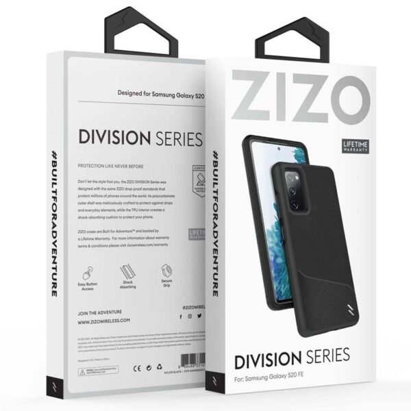 Zizo Division - Etui Samsung Galaxy S20 FE (Nylon Black)