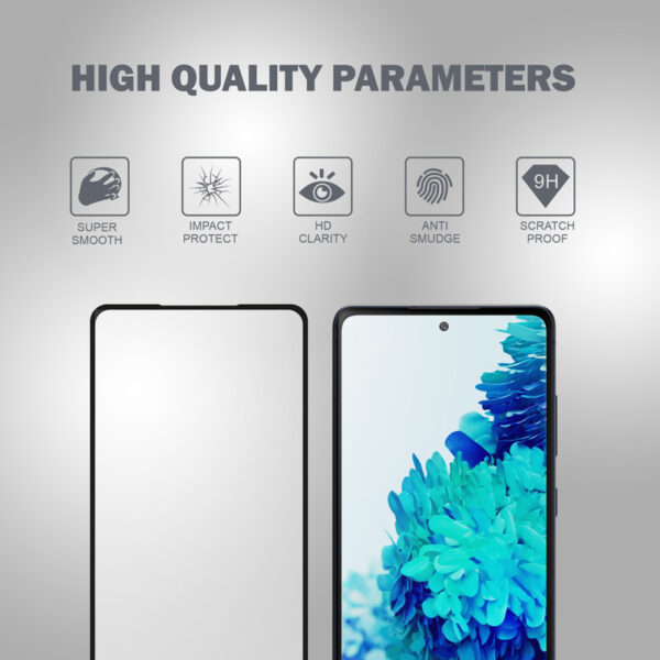 Crong 3D Armour Glass - Szkło hartowane 9H Full Glue na cały ekran Samsung Galaxy S20 FE