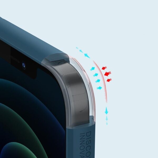 Nillkin Super Frosted Shield Pro - Etui Apple iPhone 12 Mini (Blue)